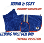 DoggyDry Hundebademantel – Bild 3