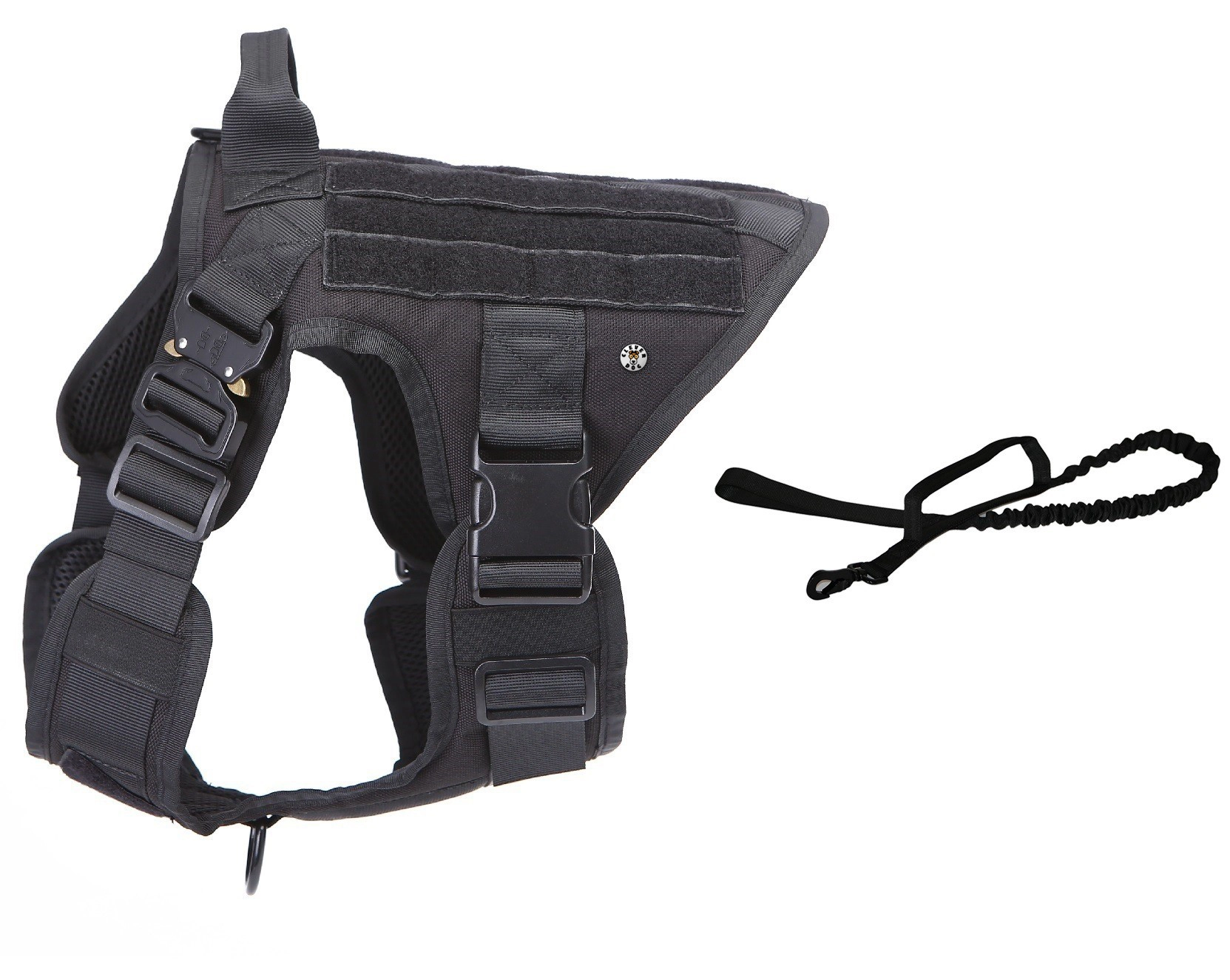 Punkte (3) Hundegeschirr + Leine für große Hunde – Bild 1